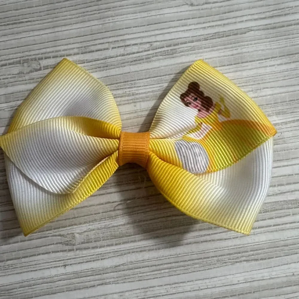 Disney Beauty and the Beast Belle bow